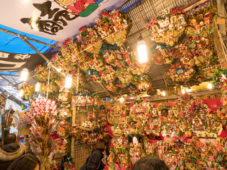 新宿　花園神社の酉の市