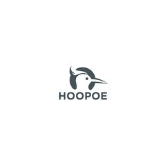 Hoopoe Mascote Logo Template © Nurf Designs