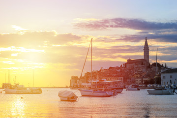 Fototapeta premium romantyczna chorwacja rovinj