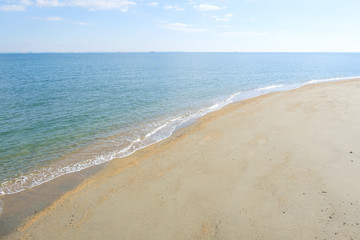 Fototapeta na wymiar 夏の吉崎海岸