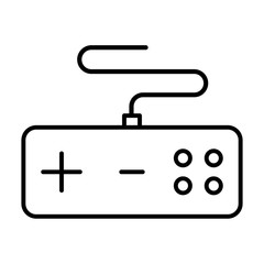 controller console on white background