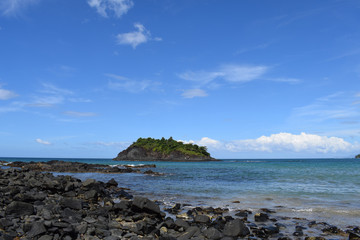 Fototapeta na wymiar Sea coast of the island of Palawan. Philippines.
