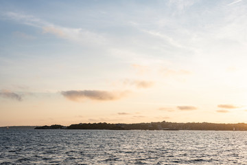 Newport Harbor Sundown