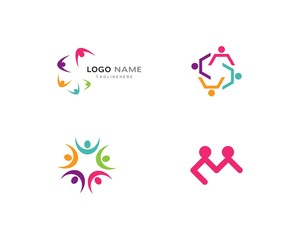 community care Logo template