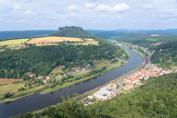 views of saxony, germany