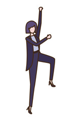 business woman avatar character