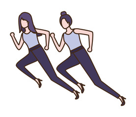 business women avatar character