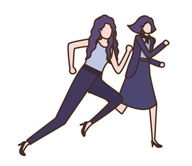 business women avatar character