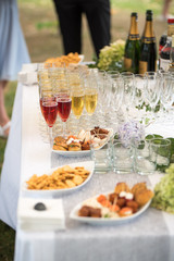 Déco de table de mariage