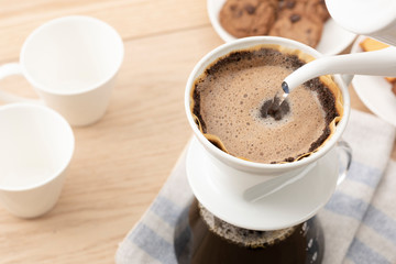 コーヒードリップ