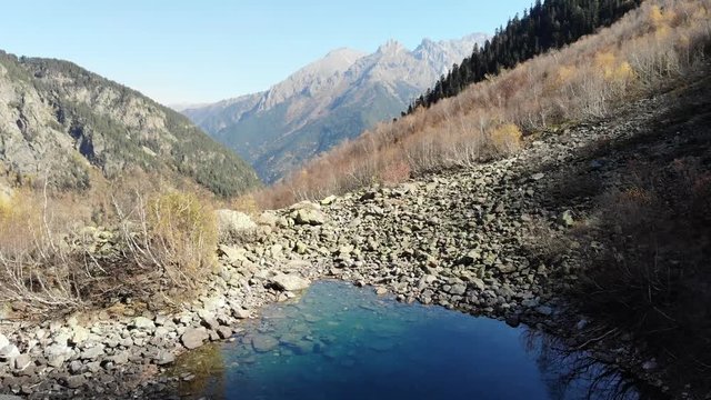 Caucasus. Teberda gorge. District Baduk lakes.