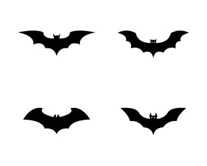Bat icon for web. Isolated on white background. - Vector