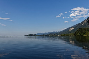 Obraz premium Spätsommer am Kochelsee