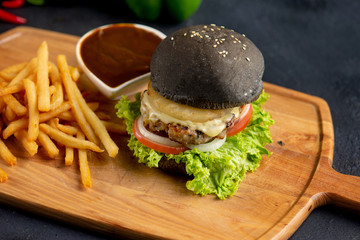 iberico pork burger