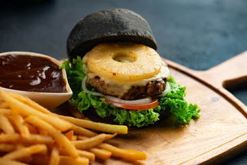 iberico pork burger