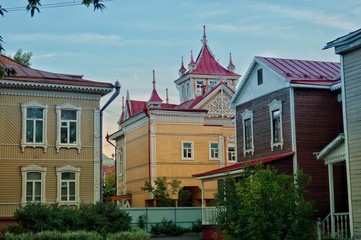 Fototapeta na wymiar palace in Tomsk