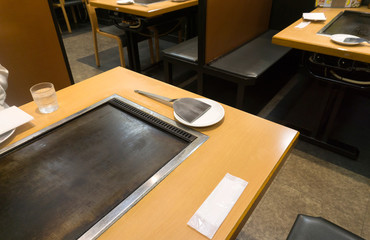 お好み焼き テーブル