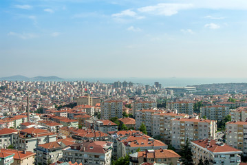 Fototapeta na wymiar Istanbul, Turkey, 03 June 2011: Acibadem, Kadikoy