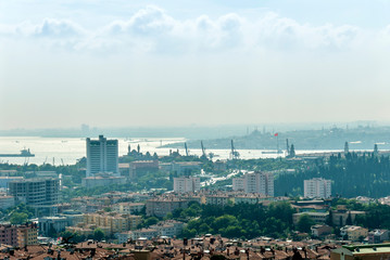 Obraz premium Istanbul, Turkey, 03 June 2011: Acibadem, Kadikoy, Uskudar