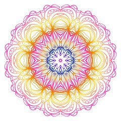 Fototapeta na wymiar Floral ornament. Vector illustration. Can be used for greeting card, coloring book, phone case print.