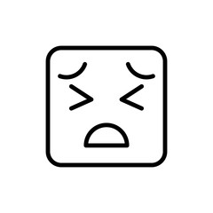 Tired vector icon