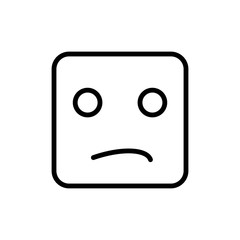 Doubt vector icon