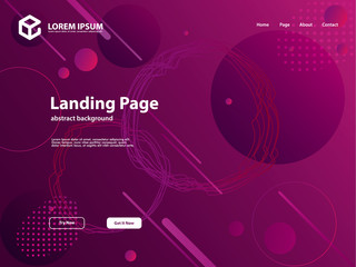 abstract background for landing page