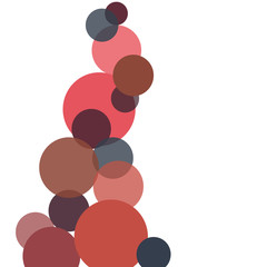 vector background with circles