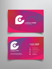 business card template design