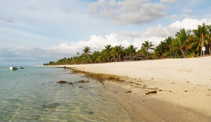 Exotic beach. Mauritius island