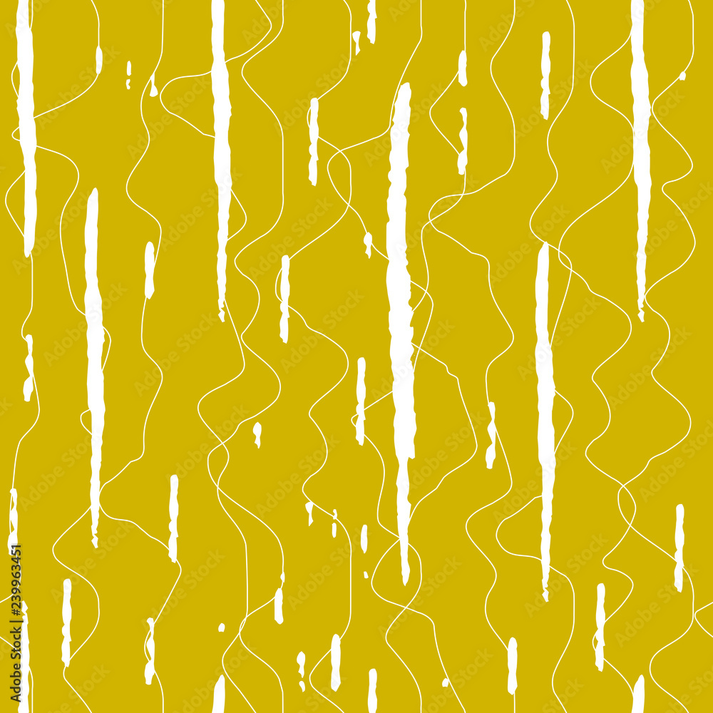 Poster abstract wavy line pattern, seamless vector geometric background.