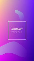 Fluid Shapes. Modern Geometric Pattern. Horizontal Orientation. Banner Design Composition. Fluid Shapes.