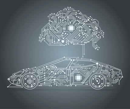 AI - Artificial intelligence car 