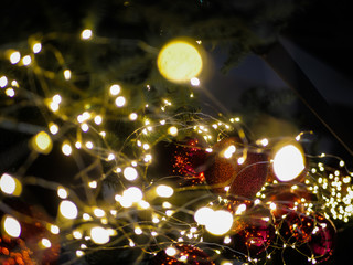 Fototapeta na wymiar Christmas Lights 