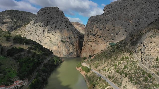 Puente colgante del Caminito del Rey