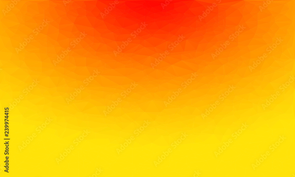 Aufkleber abstract polygon background with colors of sun. pattern composed of triangles.