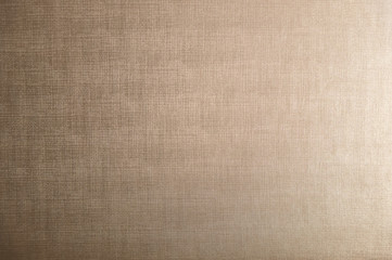 Plakat Textured background large beige textile. Texture of textile fabric close-up