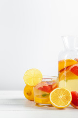 Citrus lemonade,summer drink.