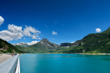 Venez voir le barrage de Roselend en Savoie  !