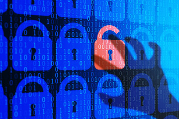 Cyber security background