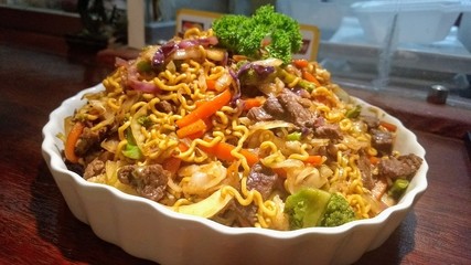 Yakisoba japonês Japa sushi 