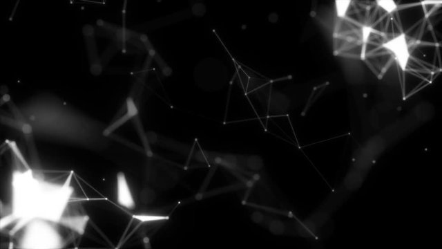 Interactive elements. Animated digital background. Place for text. Seamless loop.