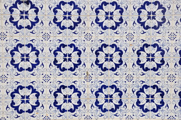 Ceramic portuguese texture Tavira