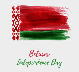 Belarus Independence day holiday background