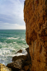 Cascais mit seiner spektakulären Küste am Atlantik in der Nähe von Lissabon, Portugal