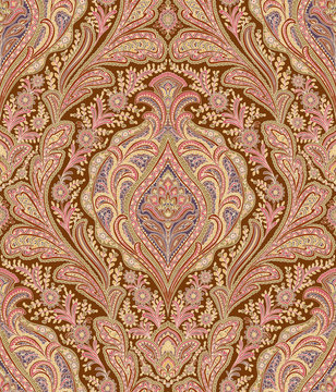 Seamless Pattern : Paisley Style
