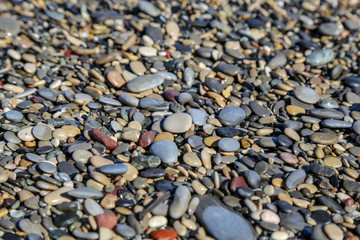 pebbles on the beach