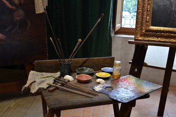 atelier de peintre