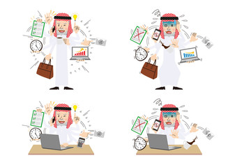 Arabman with multi tasking and multi skill