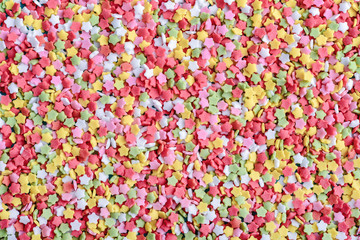 Colorful Sugar Star Sprinkles